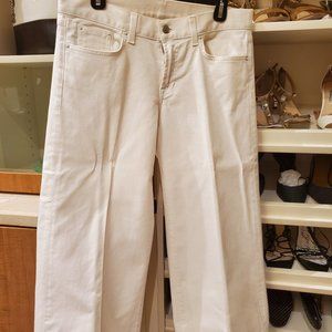 Ralph Lauren Black Label Wide Leg Crop Denim